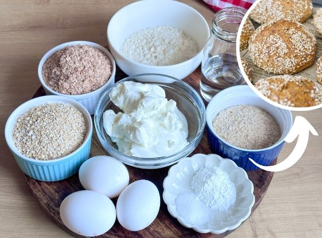Eiweißbrötchen Rezept Eiweißbrötchen Rezept