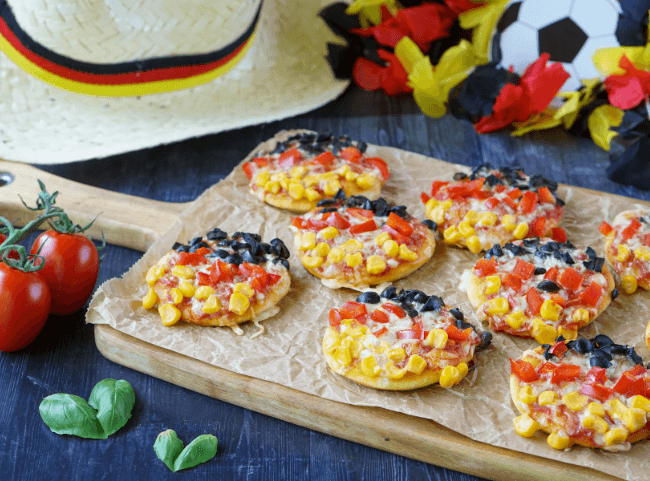 Fingerfood-Snacks für die Fussball-EM Fingerfood-Snacks für die Fussball-EM