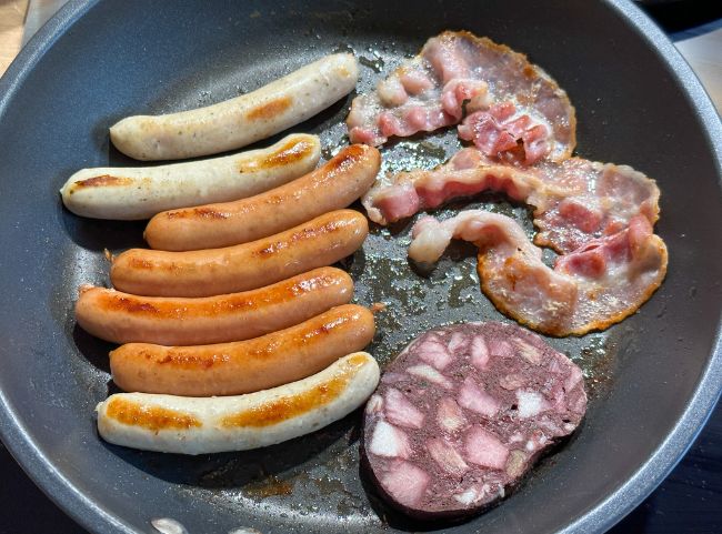 Typisch englisches Frühstück