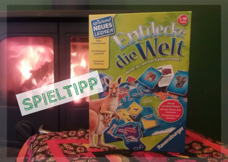 Kinderspiel Entdecke die Welt