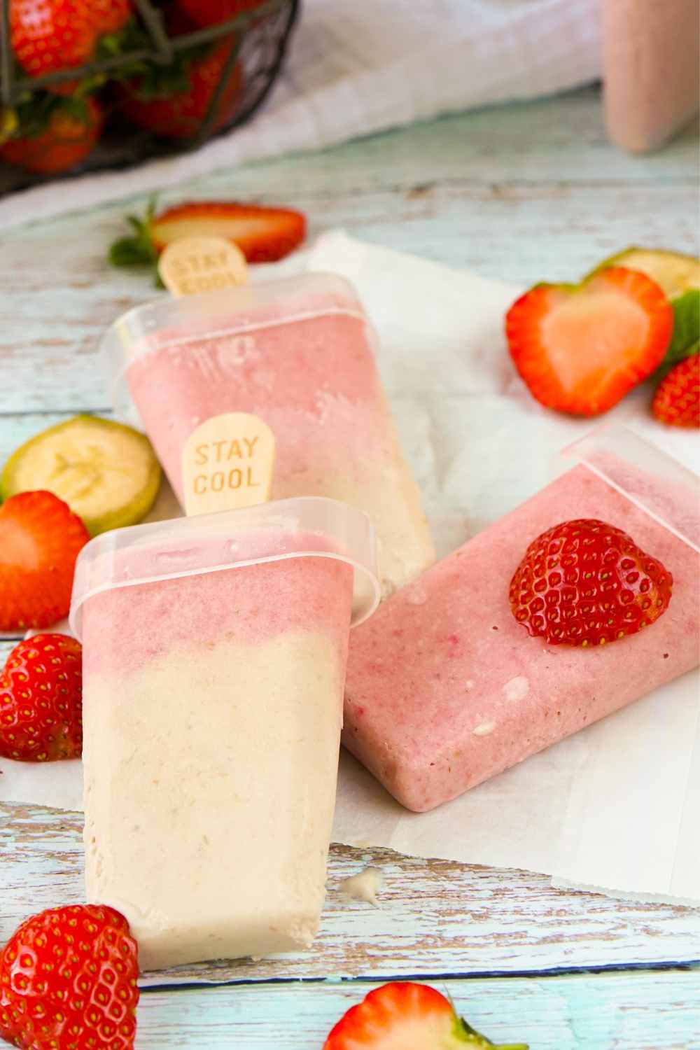 Buttermilch Erdbeeren Kirsche Banane Eis Am Stiel - Rezepte Suchen