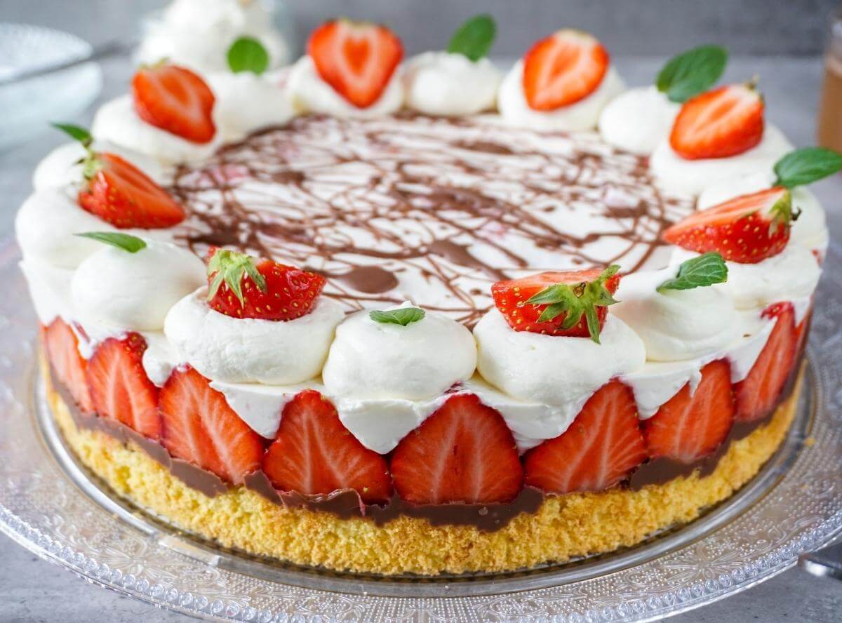 Erdbeer-Mascarpone-Torte