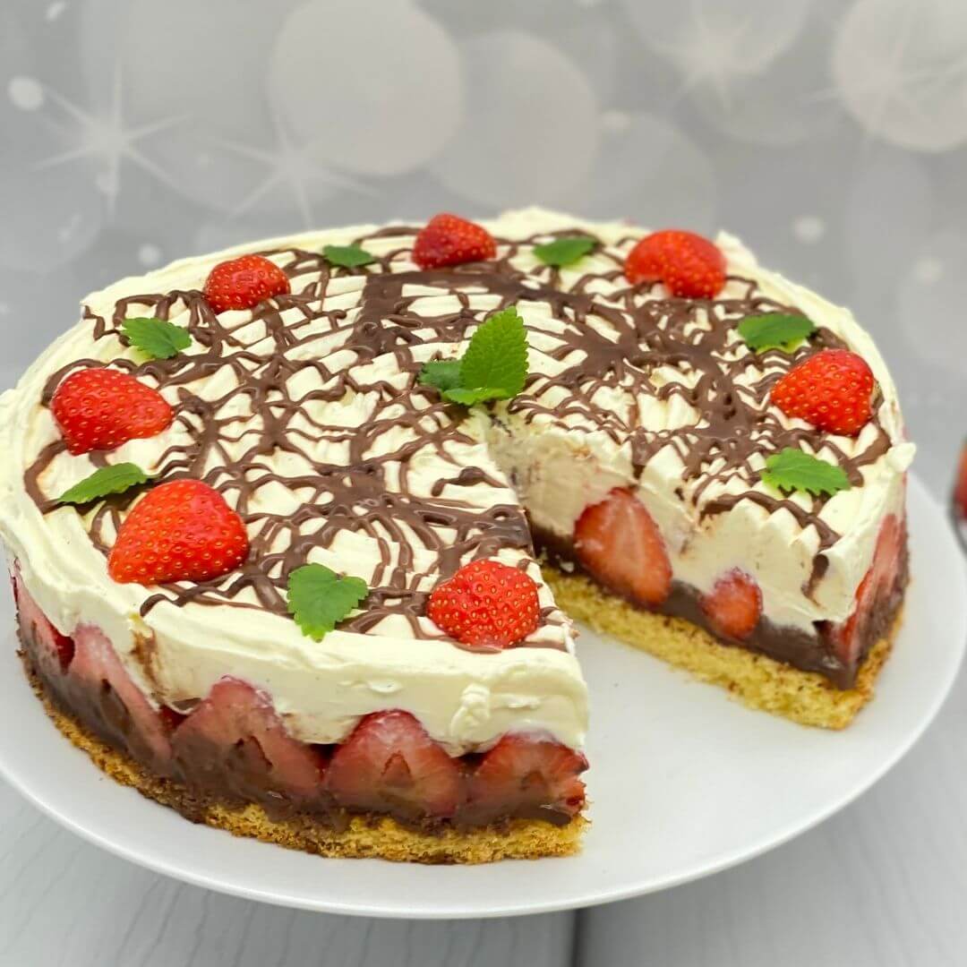 Erdbeer-Mascarpone-Torte