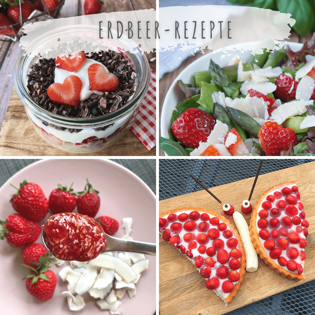 Erdbeeren Rezepte und Food Facts