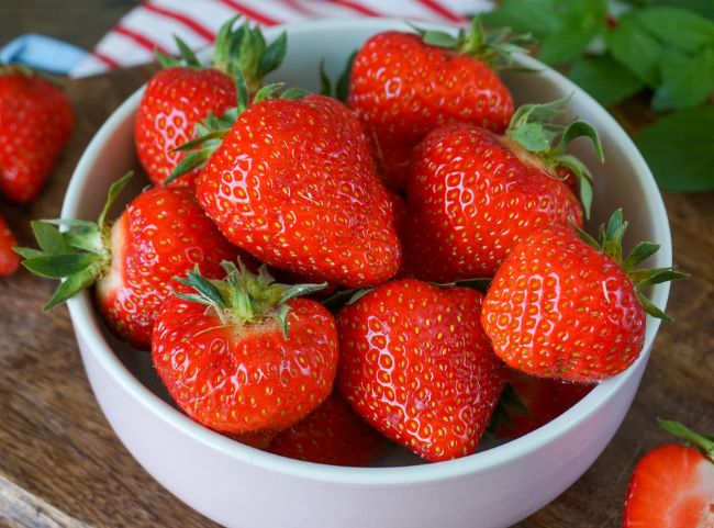 Erdbeeren für Erdbeermarmelade