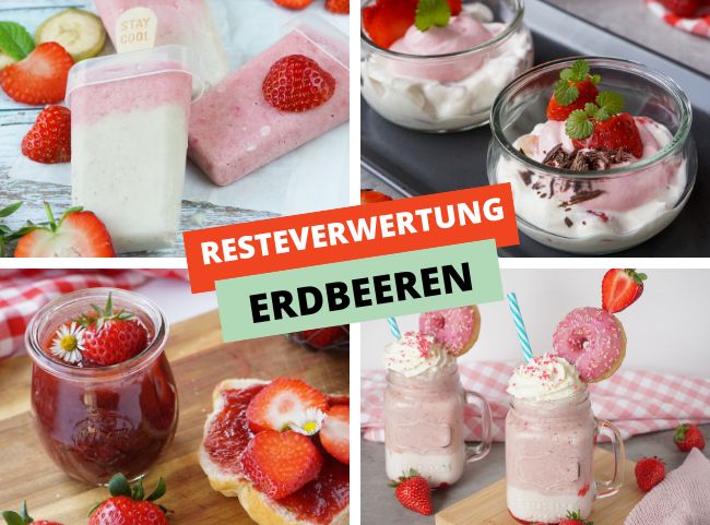 Erdbeeren verarbeiten