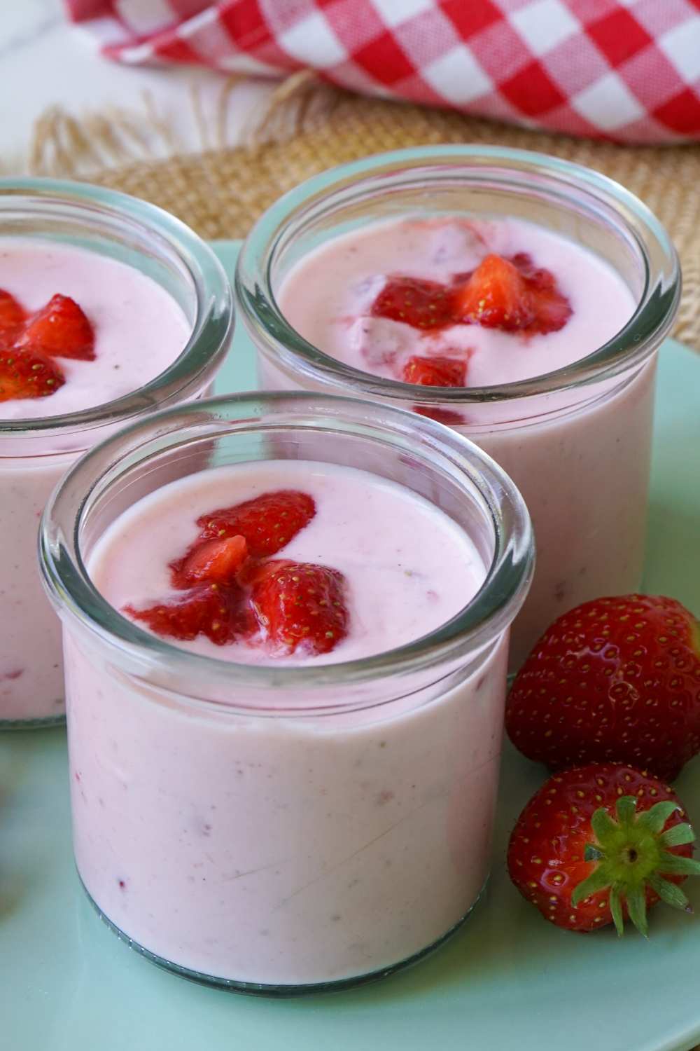 Erdbeerjoghurt selber machen