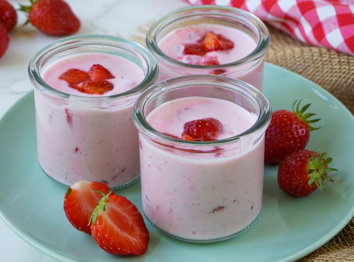 Erdbeerjoghurt selber machen