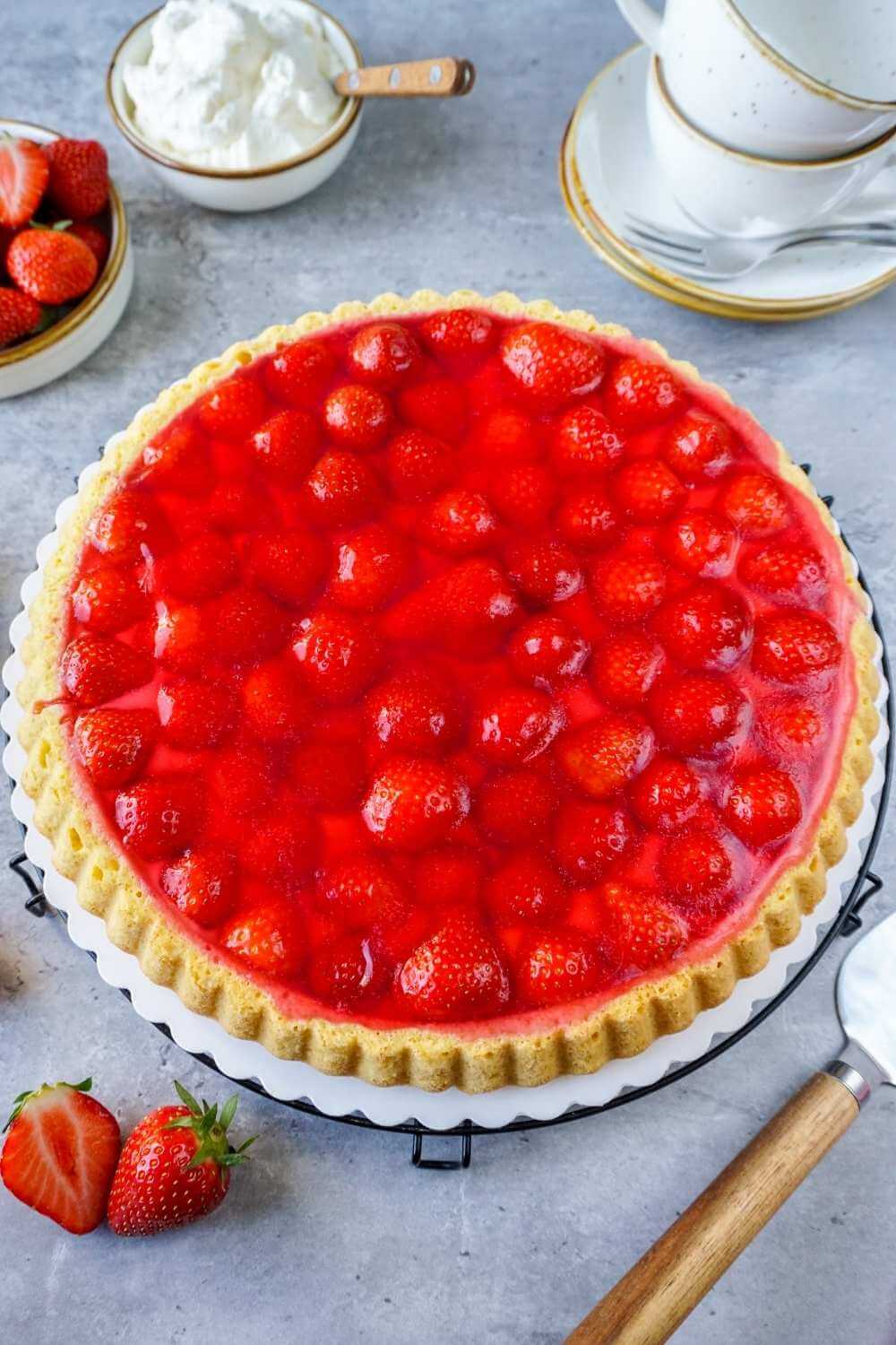 Erdbeerkuchen – das einfache Rezept, das alle lieben Erdbeerkuchen – das einfache Rezept, das alle lieben
