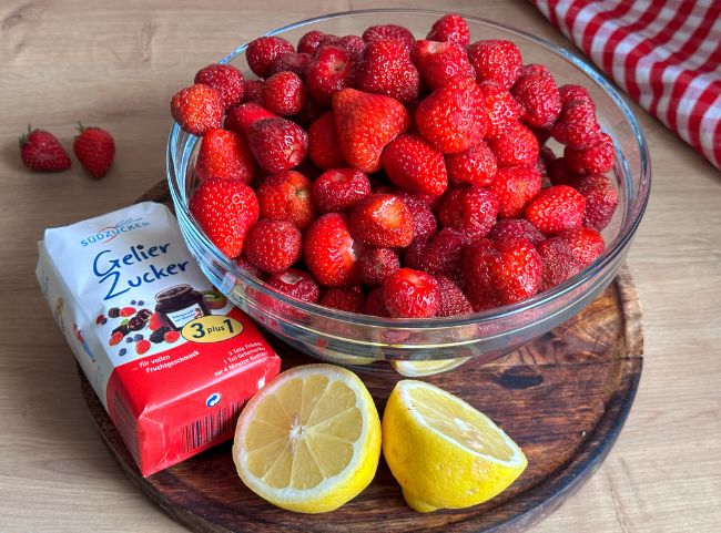 Erdbeermarmelade 3 Zutaten Erdbeermarmelade 3 Zutaten