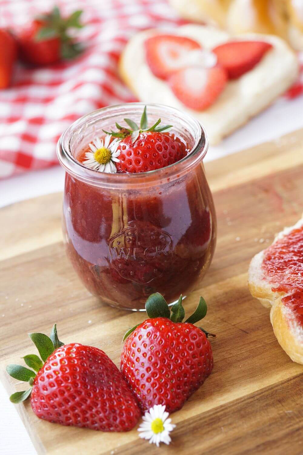 Erdbeermarmelade Erdbeermarmelade