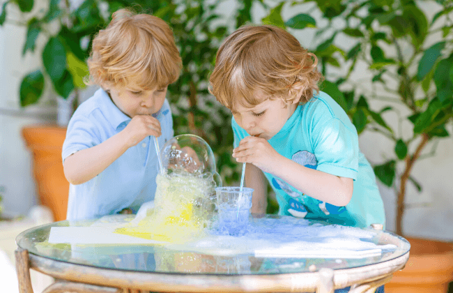 Experimente mit Kindern