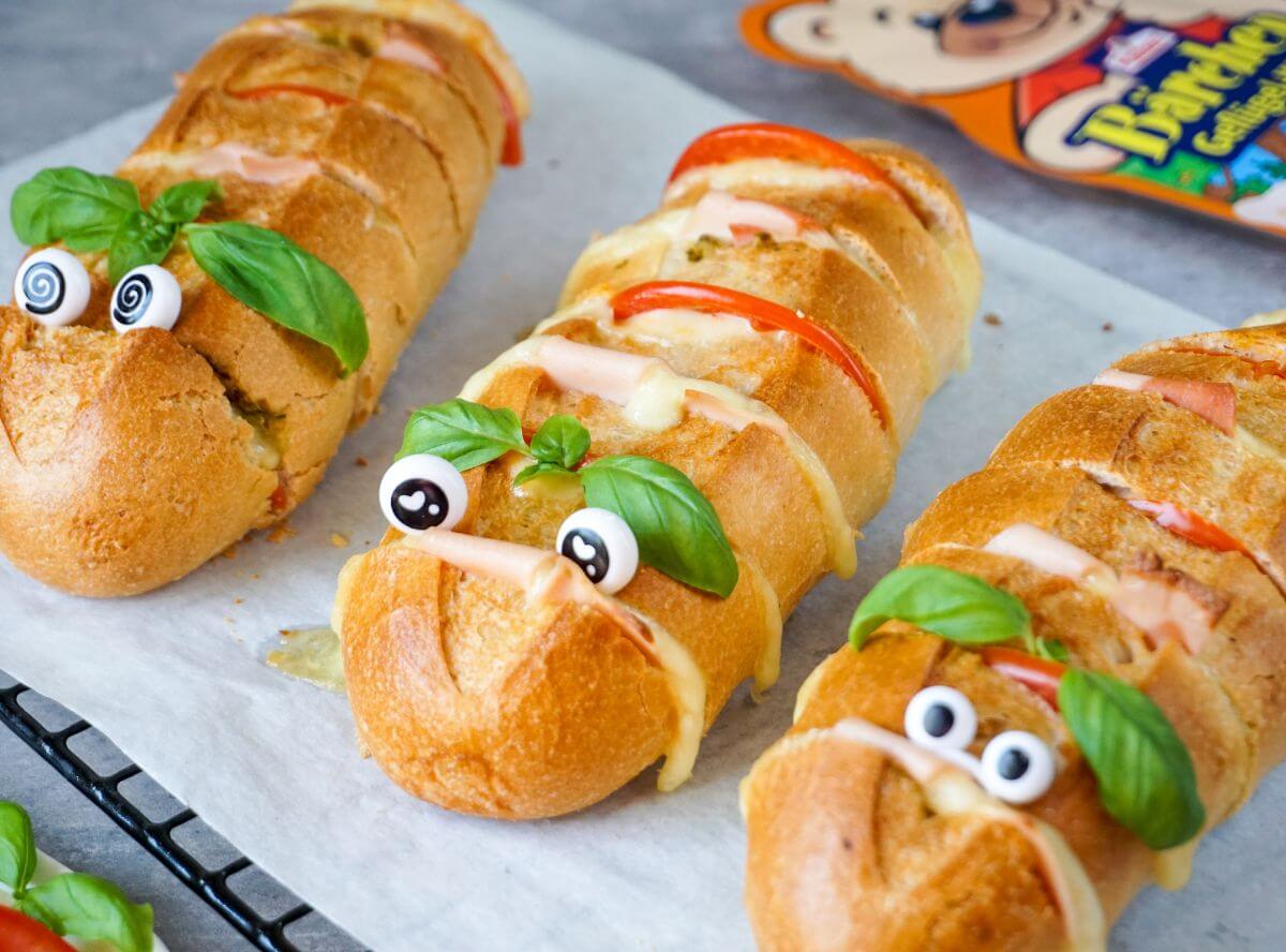 Fächerbaguette Tomate-Mozzarella Fächerbaguette Tomate-Mozzarella
