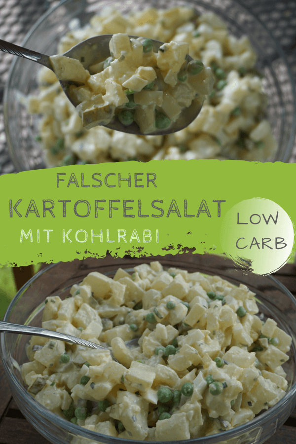 Low Carb Kartoffelsalat (Kohlrabisalat) Low Carb Kartoffelsalat (Kohlrabisalat)