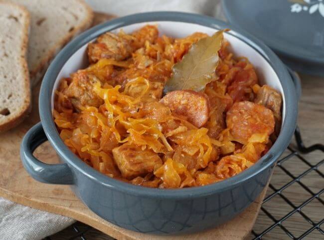 Rezept für schnelles polnisches Bigos Rezept für schnelles polnisches Bigos