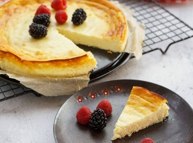 Low Carb Käsekuchen