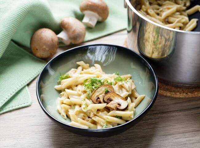 One Pot Pasta Champignon