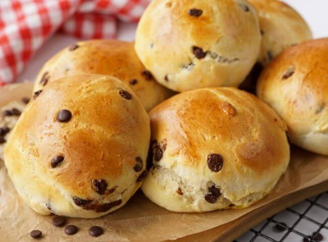 Schokobrötchen Rezept wie vom Bäcker