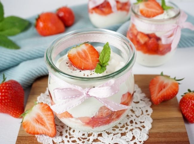 Erdbeerquark Erdbeerquark