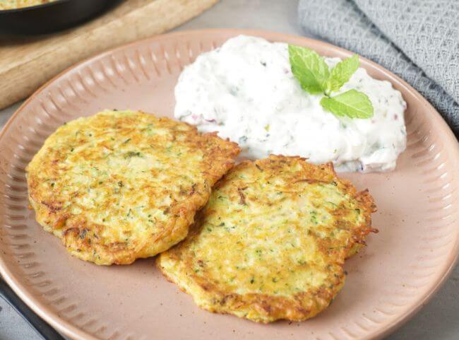 Gemüse-Pfannkuchen für Baby und Kleinkind