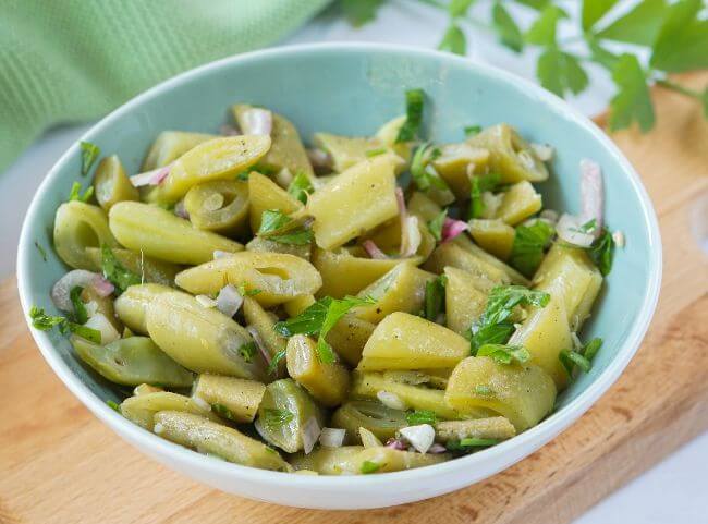 Grüner Bohnen-Salat