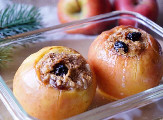 Einfaches Bratapfel Rezept