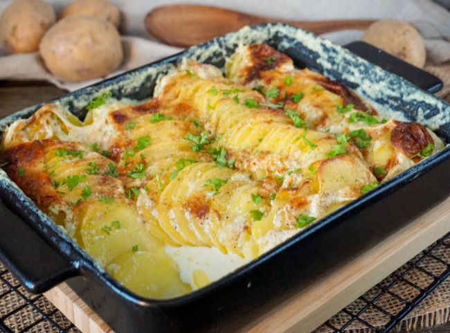 Das perfekte Kartoffelgratin