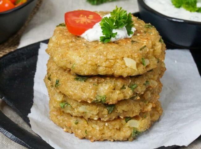 Grünkernbratlinge Rezept Grünkernbratlinge Rezept