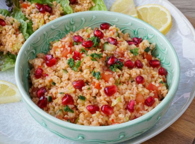 Türkischer Bulgursalat