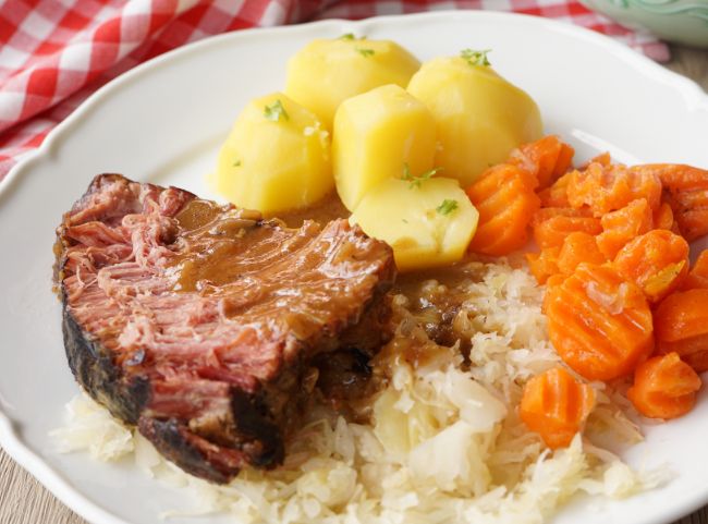 Kasslerbraten Rezept Im Ofen Ganz Einfach