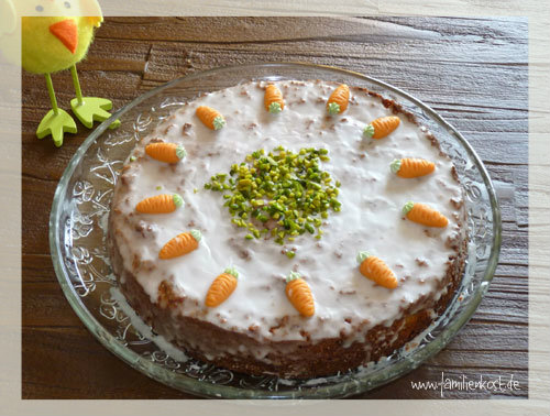 Rüblitorte nach einem Schweizer Rezept Rüblitorte nach einem Schweizer Rezept