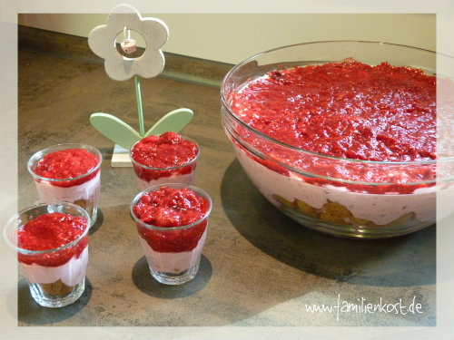 Himbeer Mascarpone Dessert Himbeer Mascarpone Dessert