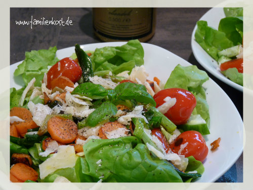 Gebratener Salat - Rezept für Grüner Salat mal anders