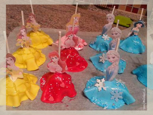 Prinzessin Cake Pops