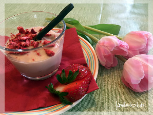 Erdbeerpudding Erdbeerpudding
