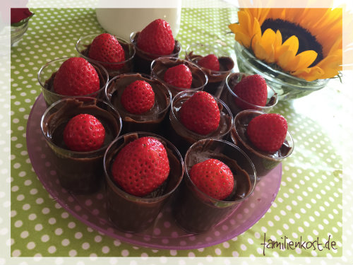 Vegane Mousse au Chocolat Vegane Mousse au Chocolat