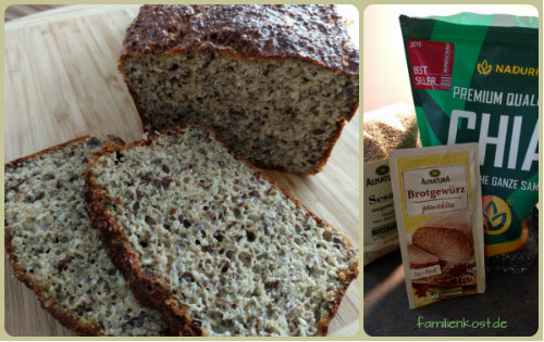 Chia Eiweiss-Brot Chia Eiweiss-Brot
