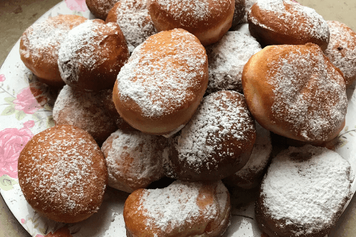 Berliner Pfannkuchen mit Marmelade nach Omas DDR Rezept