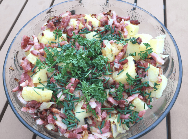 Warmer Kartoffelsalat Warmer Kartoffelsalat