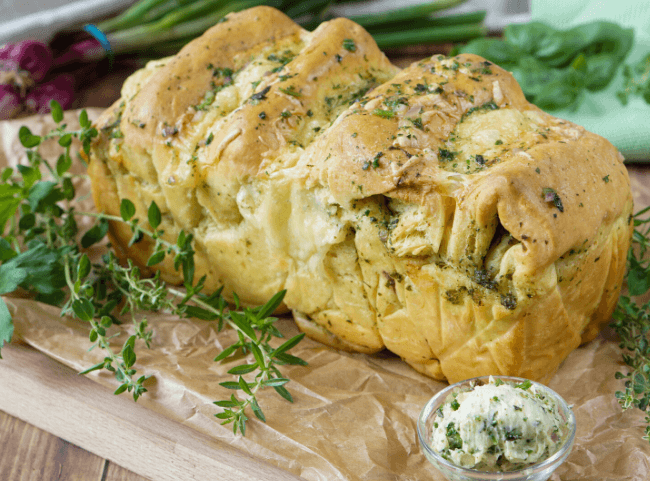 Kräuterfaltenbrot