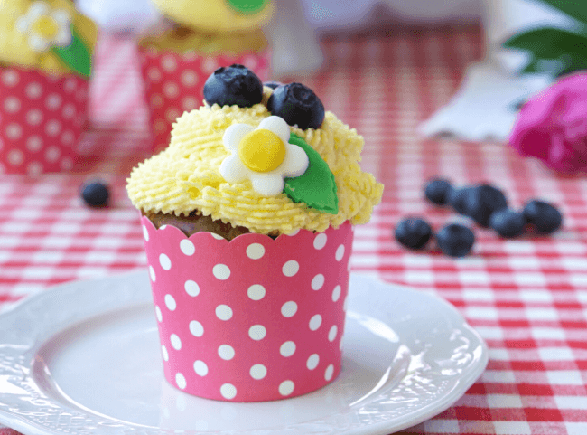 Heidelbeer-Cupcakes Heidelbeer-Cupcakes