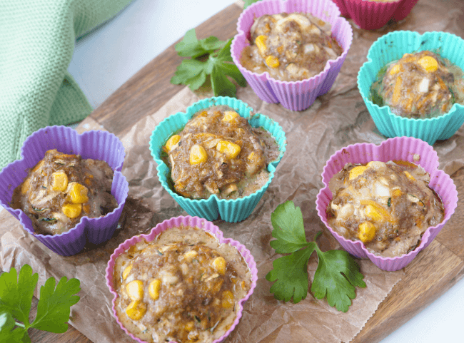 Hackfleisch-Muffins