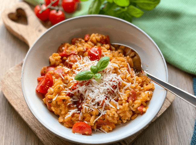 Tomatenreis wie beim Griechen für Kinder & Familie