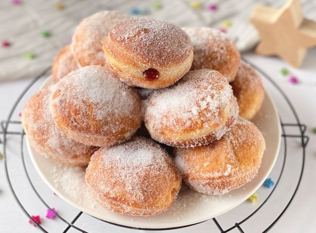 Berliner Pfannkuchen nach Omas DDR Rezept