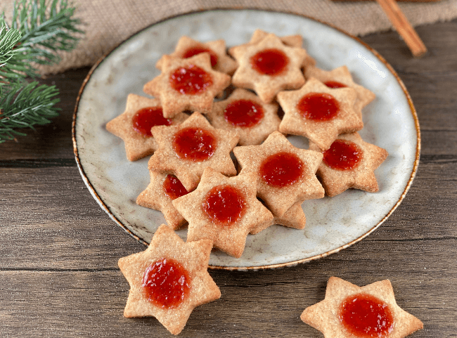 Schnelle Plätzchen ohne Zuckerguss: falsche Zimtsterne