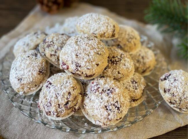 Fruchtige Makronen zur Eiweißverwertung beim Backen