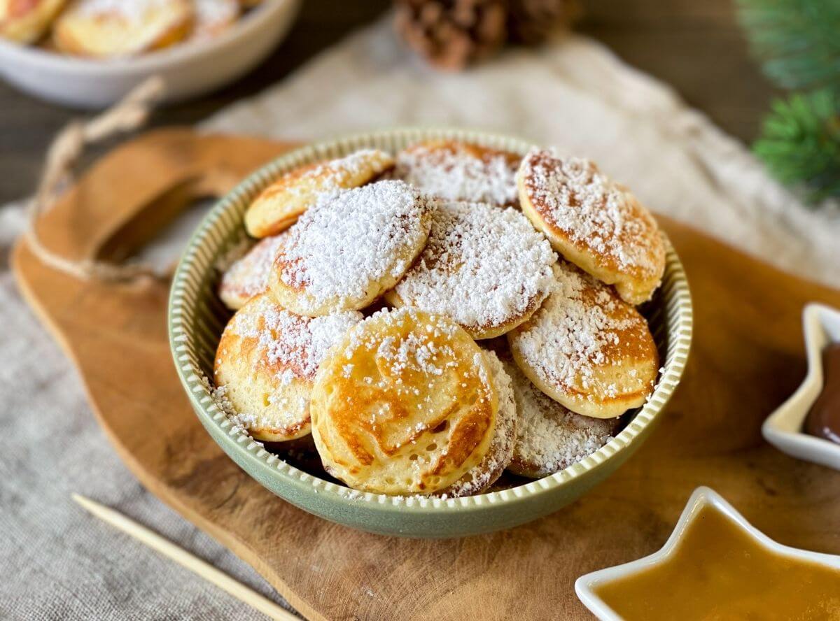 Poffertjes Rezept wie vom Weihnachtsmarkt