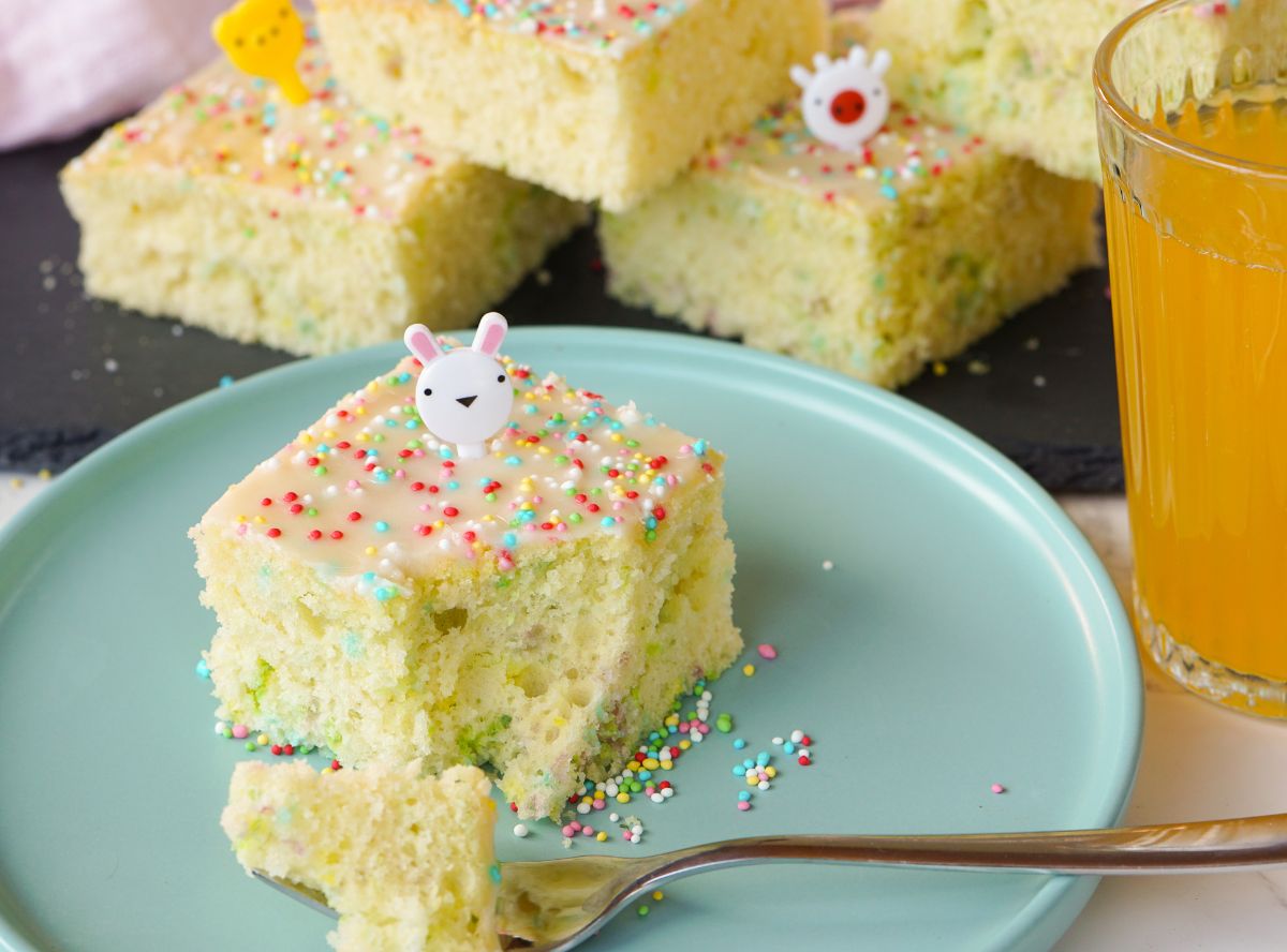 Schneller Limokuchen vom Blech