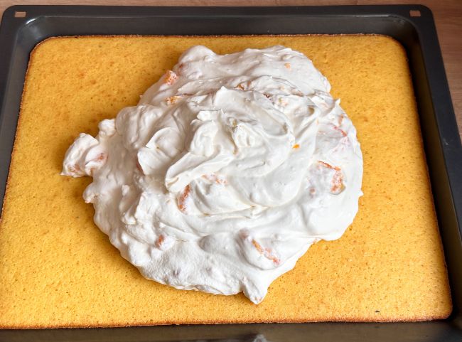 Fantakuchen mit Mandarinen Schmand