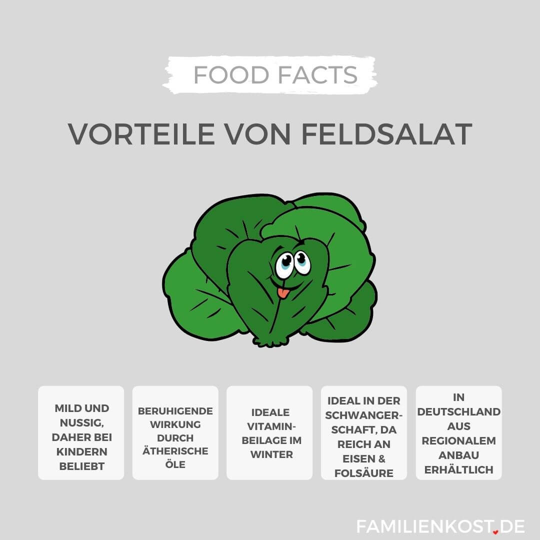 Feldsalat ist gesund